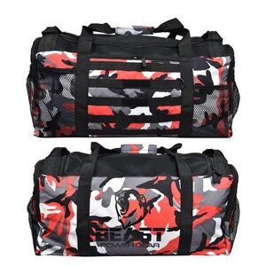 Gym Duffle Bag- Workout, Boxing, MMA, Sports Bag with Shoes Compartment